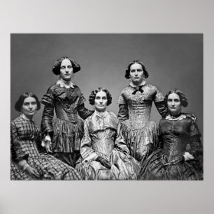 Victorian Clark Sisters Poster