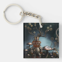 Victorian Clockwork Gummy Bear Mechanical Raven