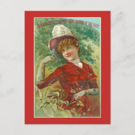 Victorian Corset Advertisement Vykort