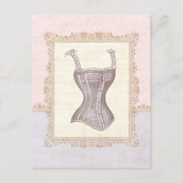 Victorian Corset Lingerie Möhippa Inbjudningar