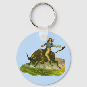 Victorian cowboytjur nyckelring