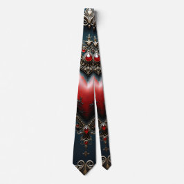 Victorian Crimson Gothic Heart Slips
