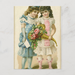 Victorian Cuties Vykort