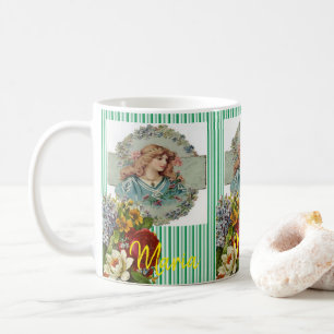 Victorian Dam Flowers Mugg