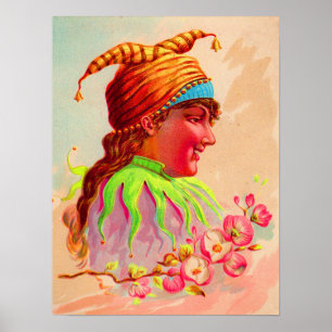 Victorian dam jester poster