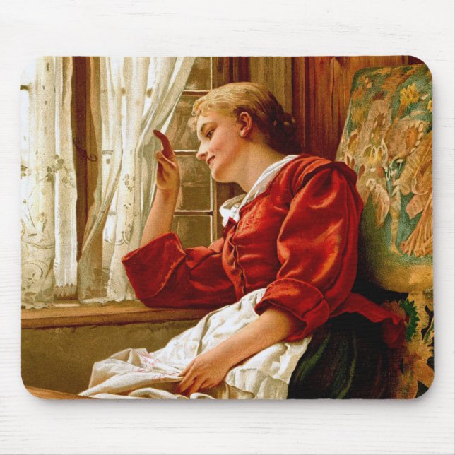 Victorian Dam Mousepad Musmatta (Framsidan)
