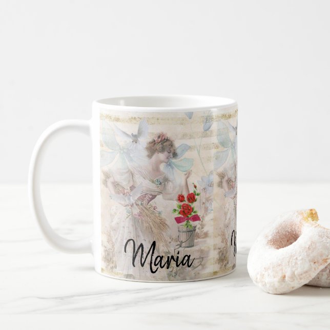 Victorian Dam Mugg (Med munk)