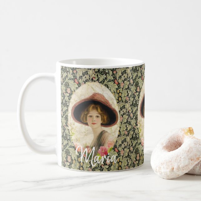 Victorian Dam Mugg (Med munk)
