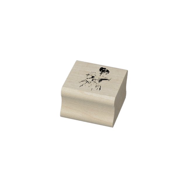 Victorian Dam Reading Stämpel (Stämpel)