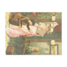 Victorian dam skapar klänning