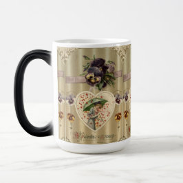 Victorian Dam Vintage Valentine Day Mugg