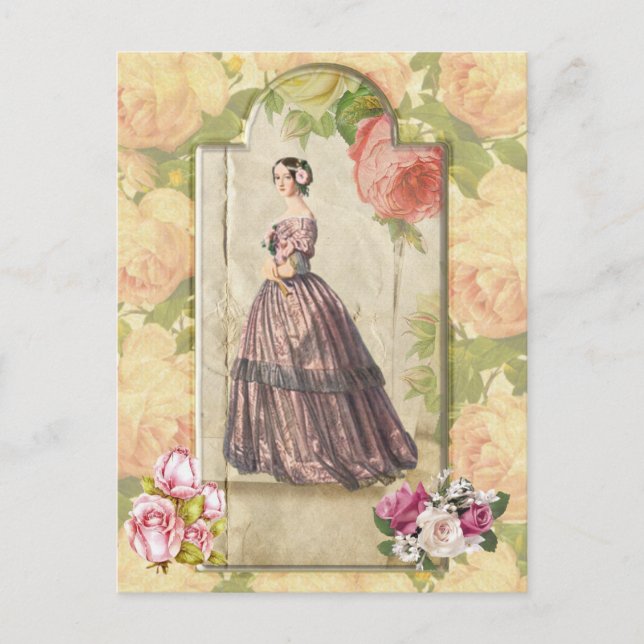 Victorian Dam Vykort (Framsida)