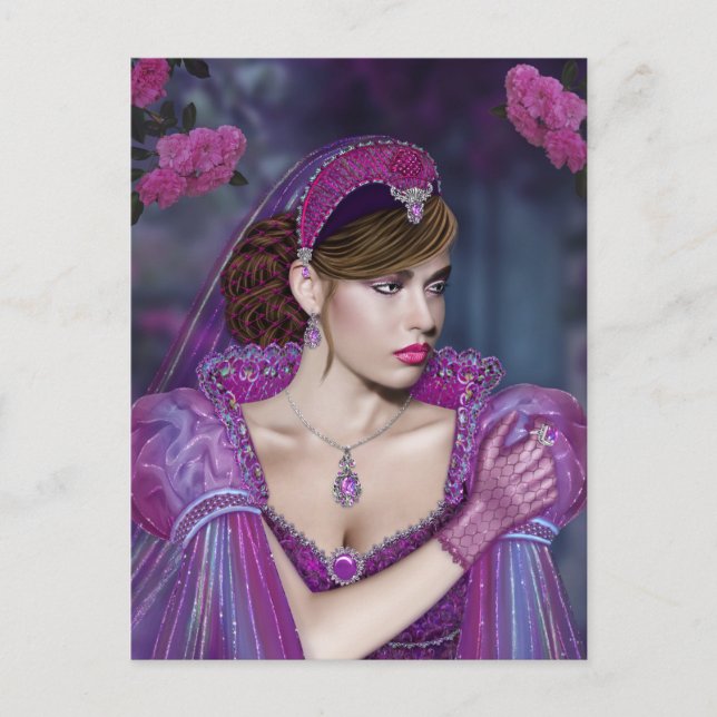 Victorian Dam Vykort (Framsida)