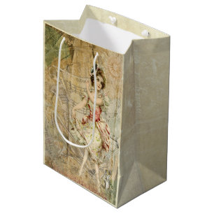 Victorian Dancing Girl Lakan Music Gift Bag