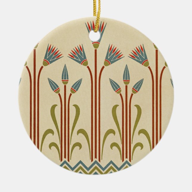 Victorian Design #1 vid VictoriaShaylee Julgransprydnad Keramik (Framsidan)