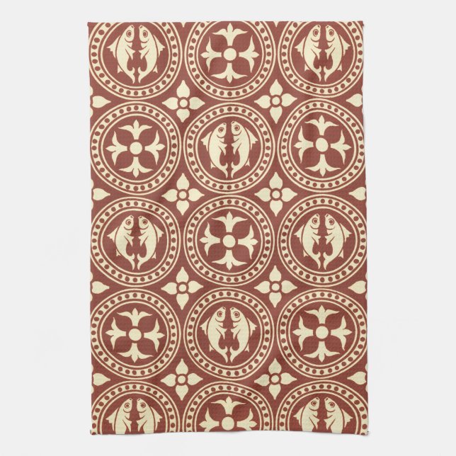 Victorian Design #7 @ Susiejayne Kitchen Towel Kökshandduk (Vertikal)
