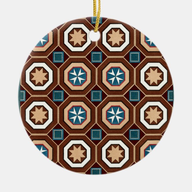 Victorian Design #9 @ Susiejayne Julgransprydnad Keramik (Framsidan)