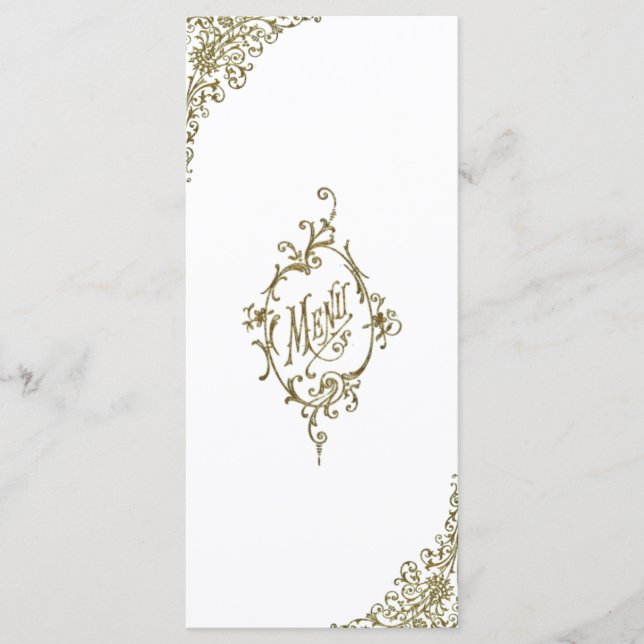 Victorian Design Menu Meny (Framsida)