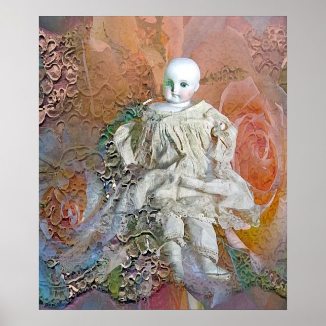 Victorian Doll Print Poster (Framsidan)