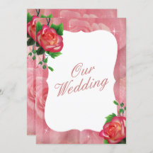 Victorian Dusty Ro Blommigt Bröllop