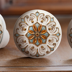 Victorian Elegance Ceramic Knob Drb Knopp