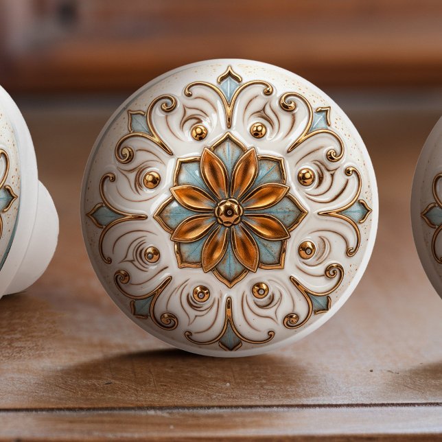 Victorian Elegance Ceramic Knob Drb Knopp (Skapare uppladdad)