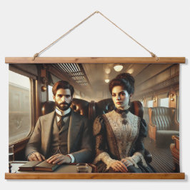 Victorian Elegance på en Vintage Tåg Journey
