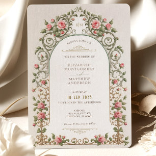 Victorian Elegance Wedding Suite Inbjudningar