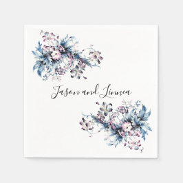 Victorian Elegant Flowers Romantic Beloved Pappersservett