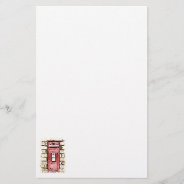 VICTORIAN ENGLAND BREVPAPPER (Framsida)