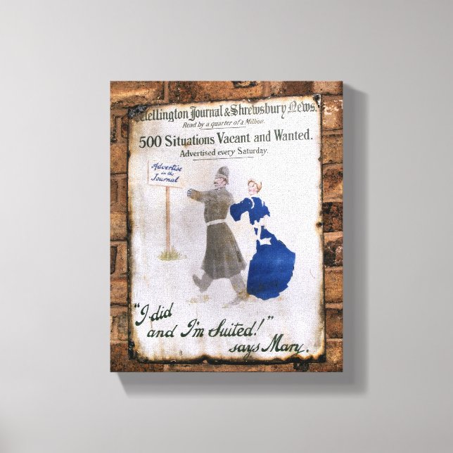 VICTORIAN ENGLAND CANVASTRYCK (Framsida)