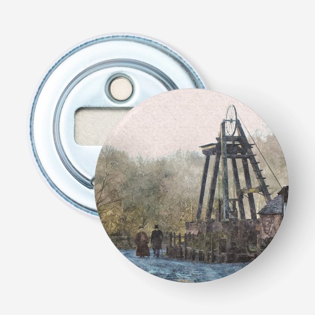 VICTORIAN ENGLAND FLASKÖPPNARE (Framsidan)