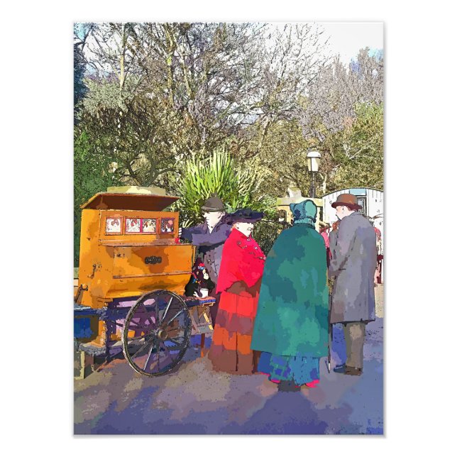 VICTORIAN ENGLAND FOTOTRYCK (Framsidan)