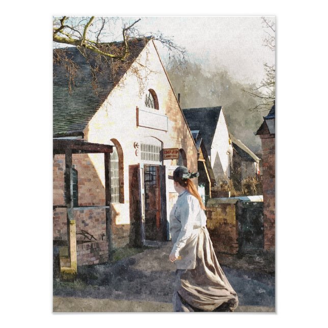 VICTORIAN ENGLAND FOTOTRYCK (Framsidan)