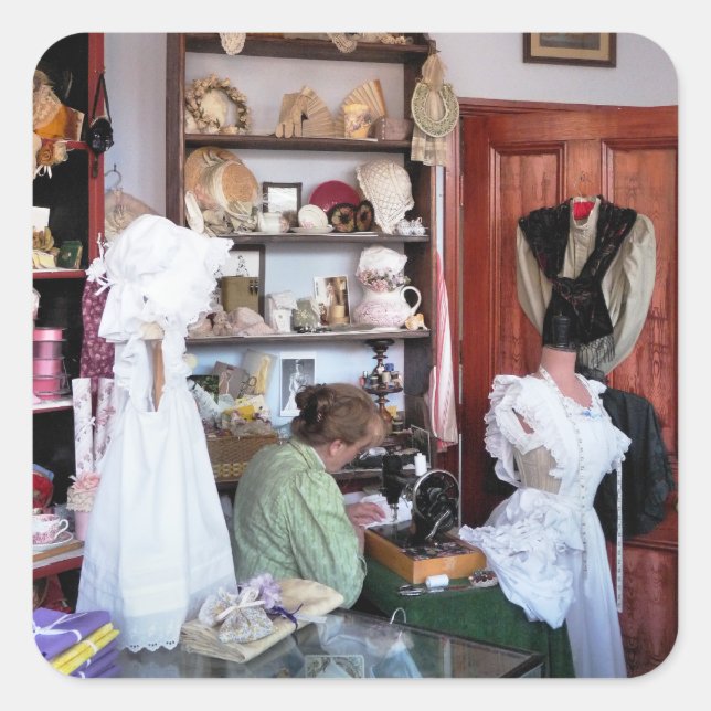VICTORIAN ENGLAND FYRKANTIGT KLISTERMÄRKE (Framsida)