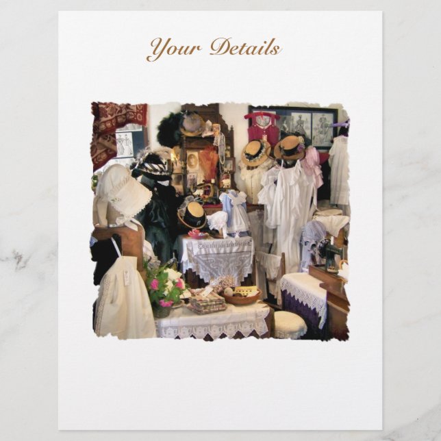 VICTORIAN ENGLAND-inbjudan (Framsida)