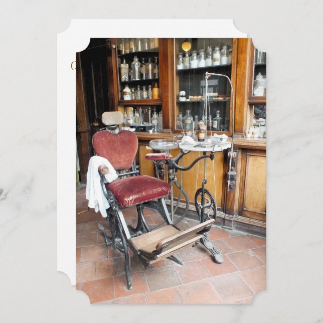 VICTORIAN ENGLAND-inbjudan (Fram/baksida)