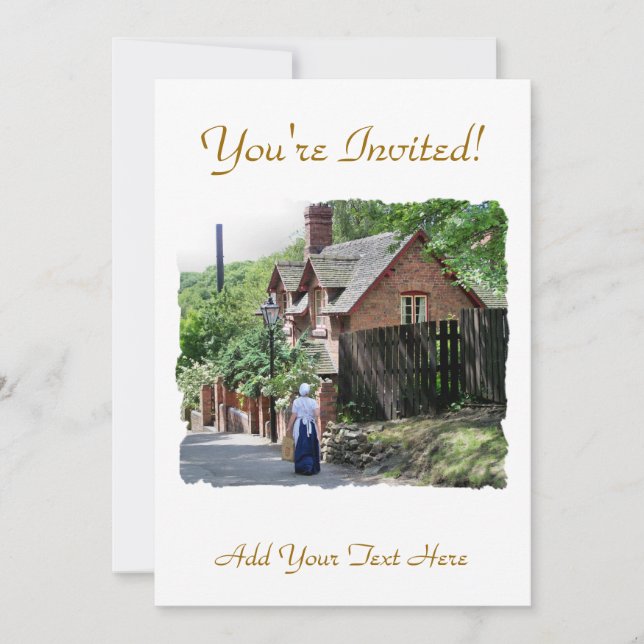 VICTORIAN ENGLAND INBJUDNINGAR (Framsida)