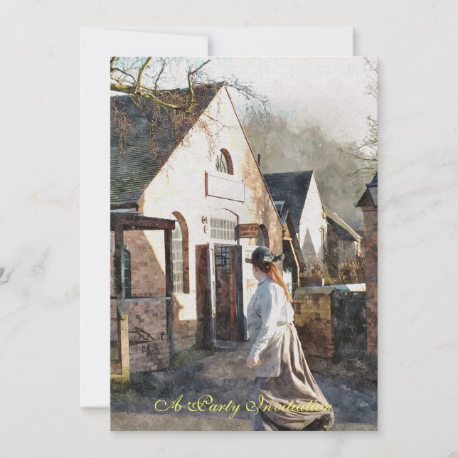 VICTORIAN ENGLAND INBJUDNINGAR (Framsida)