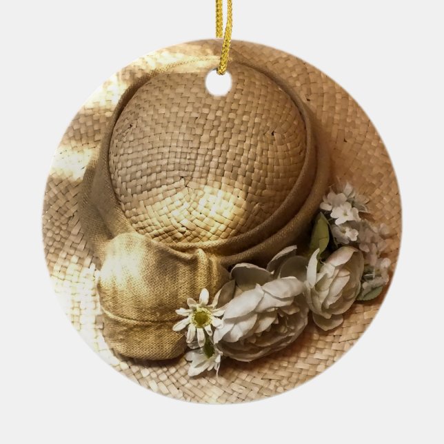 VICTORIAN ENGLAND JULGRANSPRYDNAD KERAMIK (Framsidan)