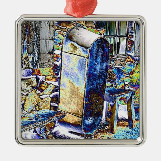 VICTORIAN ENGLAND JULGRANSPRYDNAD METALL (Framsidan)