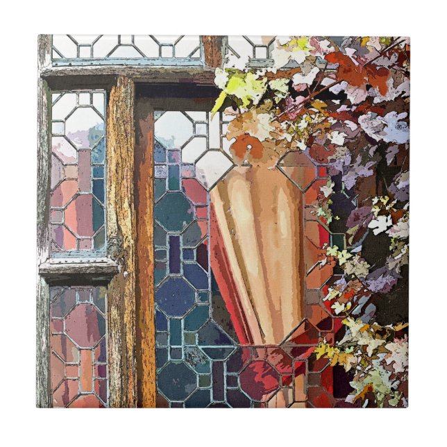 VICTORIAN ENGLAND KAKELPLATTA (Framsidan)