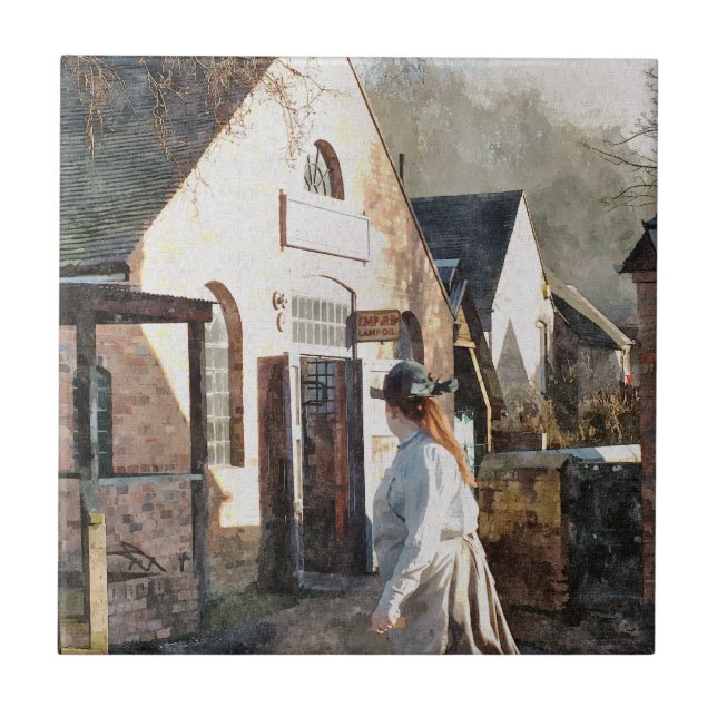 VICTORIAN ENGLAND KAKELPLATTA (Framsidan)