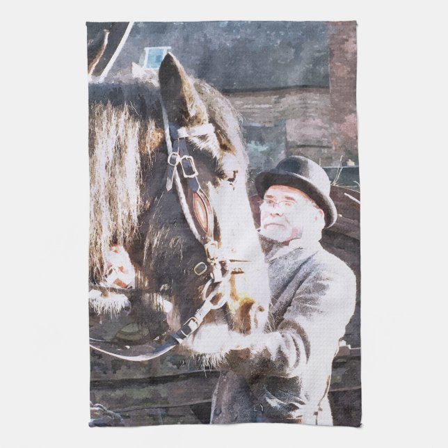 VICTORIAN ENGLAND KÖKSHANDDUK (Vertikal)