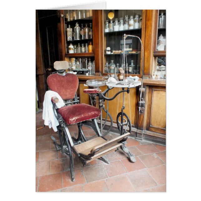 VICTORIAN ENGLAND-KORT HÄLSNINGSKORT (Framsidan)