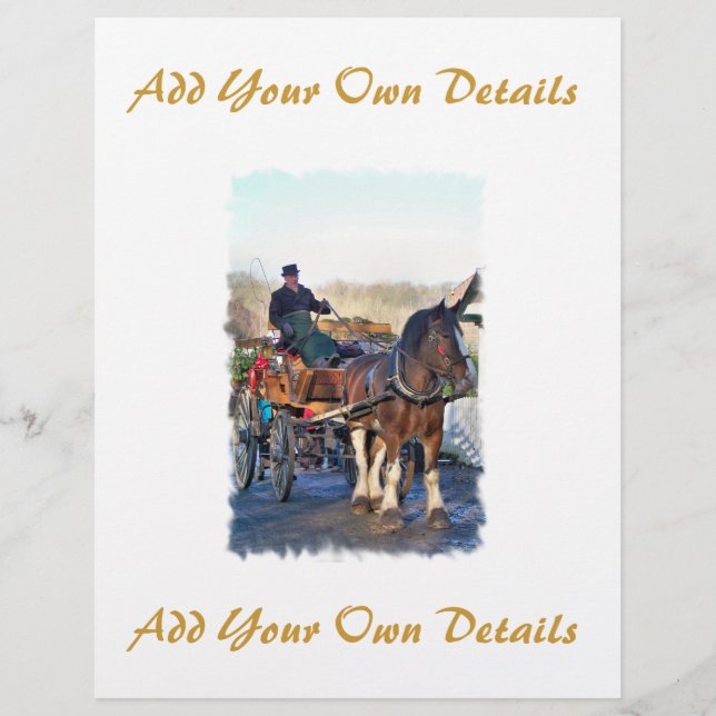 VICTORIAN ENGLAND REKLAMBLAD (Framsidan)