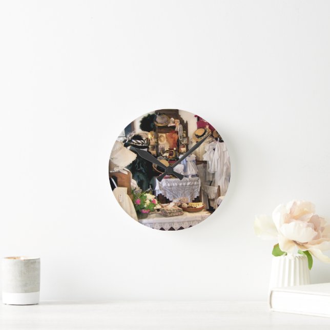 VICTORIAN ENGLAND RUND KLOCKA (Hem)