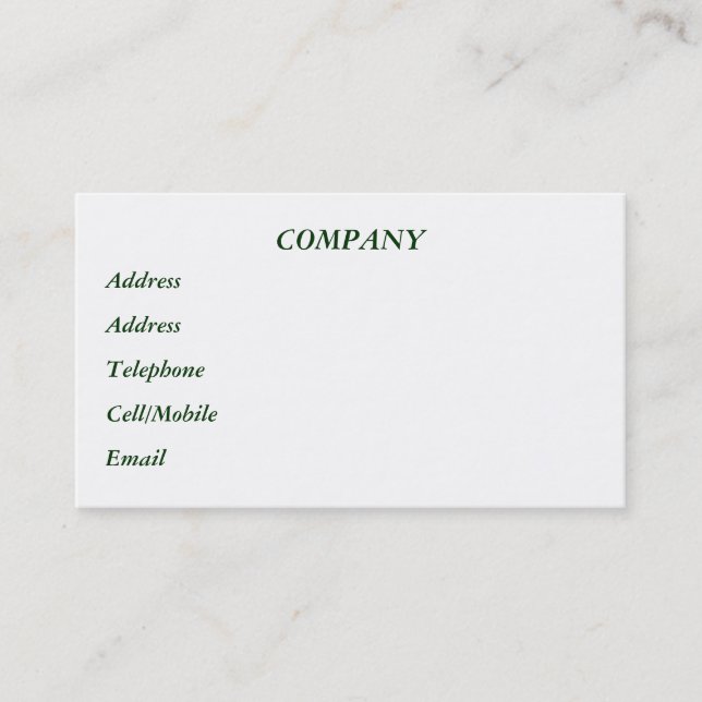 VICTORIAN ENGLAND VISITKORT (Framsida)