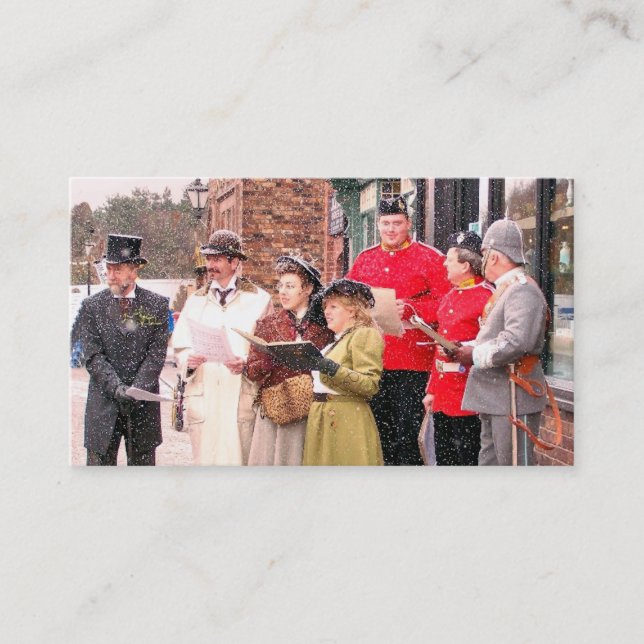 VICTORIAN ENGLAND VISITKORT (Framsida)