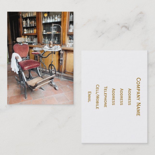 VICTORIAN ENGLAND VISITKORT (Fram/baksida)